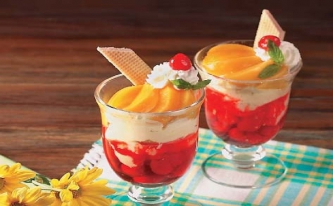 Helado básico de vainilla